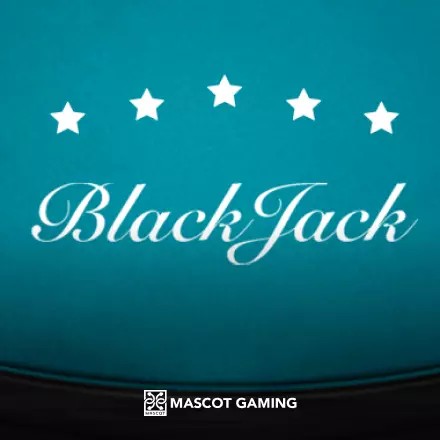 Black Jack online game logo by Mascot Gaming on casinopistolo.fi