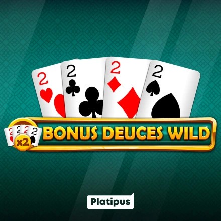 Play Bonus Deuces Wild slot by Platipus on casinopistolo.fi