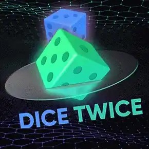 Dice Twice logo by Turbo Games Pistolo