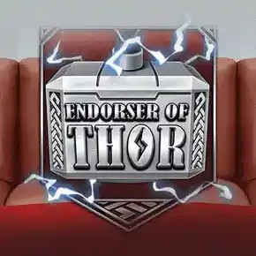 Official Crash Games logo: Endorser Of Thor by KA Gaming at Pistolo