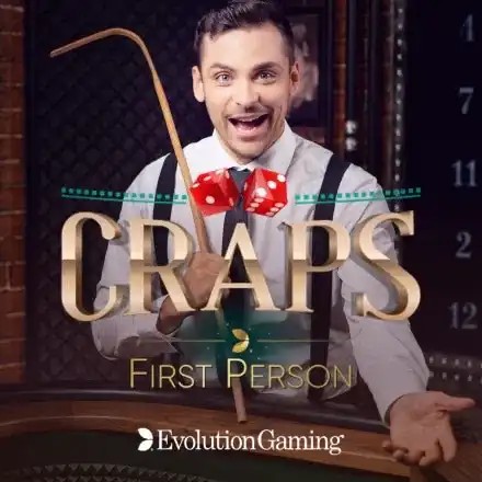 First Person Craps game by Evolution – logo hosted on Pistolo