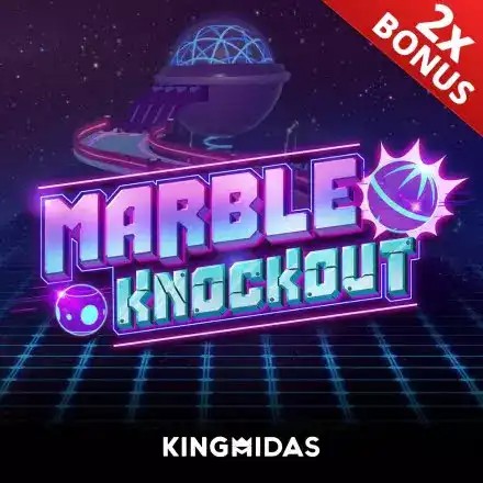 Official Table Games logo: Marble Knockout by King Midas at Pistolo
